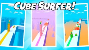 لعبة cube surfer مهكرة
