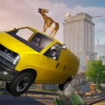 تنزيل لعبة Goat Simulator 3 مهكر للاندرويد والايفون 2024 اخر اصدار مجانا.